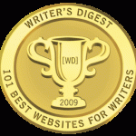 Writer's Digest Best 101 Websites badge