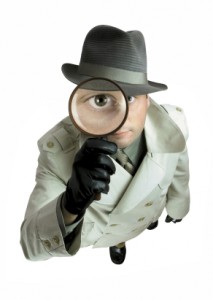 detective trying to find influential people